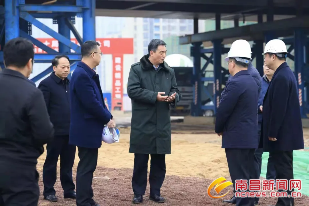 新年首日，南昌市委書記督導這些重點項目……